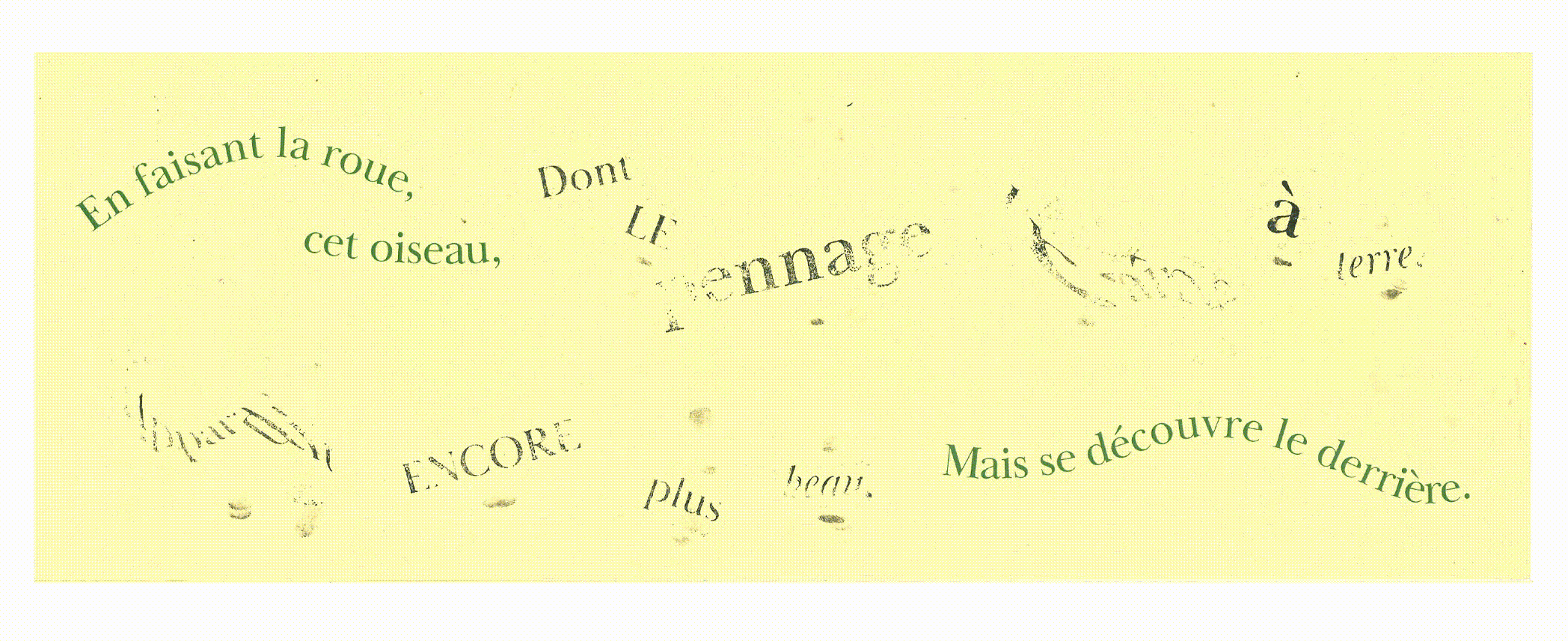 Image du projet Le bestiaire de Guillaume Apollinaire